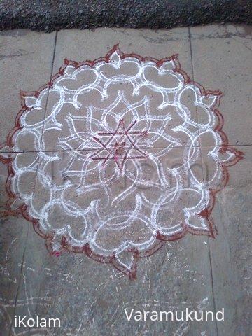 Rangoli: Free hand rangoli