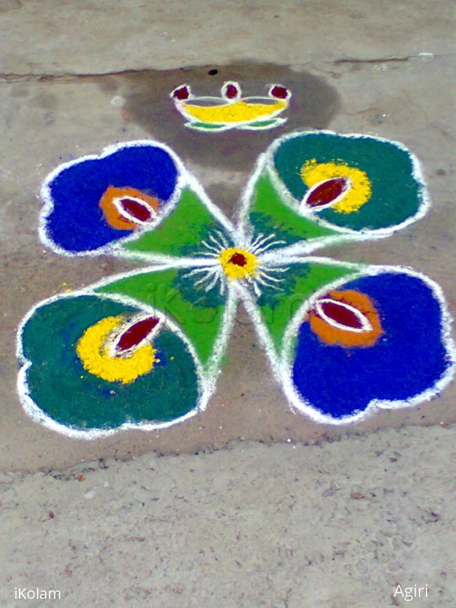 Rangoli: Flower Kolam