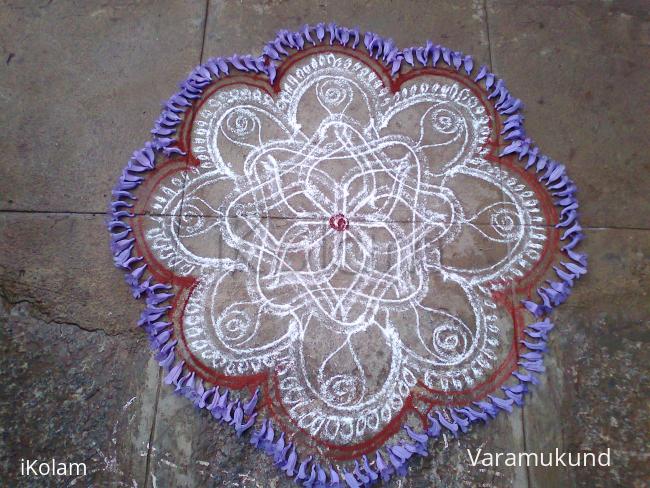 Rangoli: Flower Rangoli