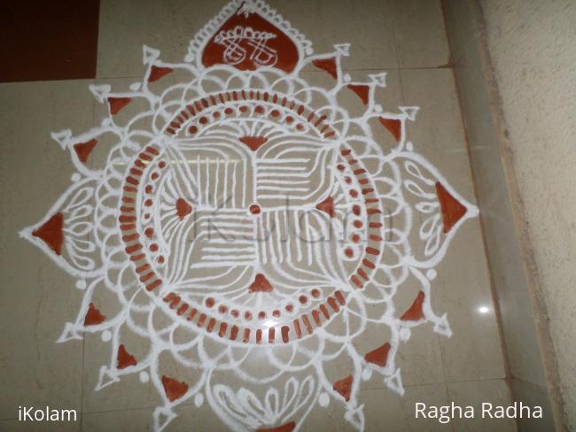 Rangoli: free hand kolam