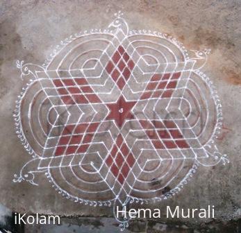 Rangoli: margazhi kolam 5