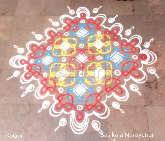 Rangoli: margazhi kolam 2