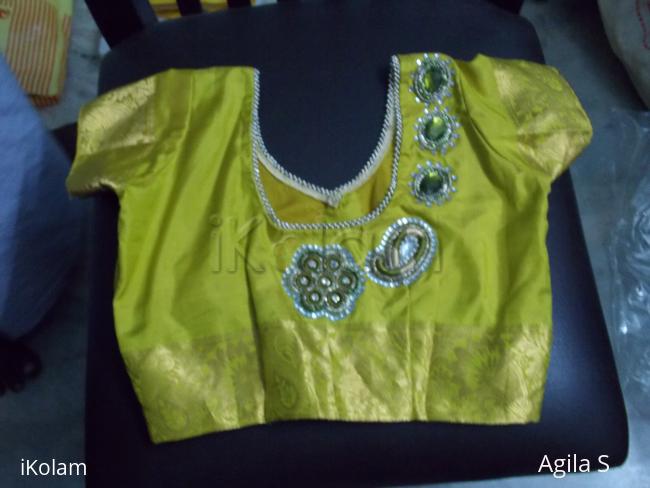 Work on blouse - 