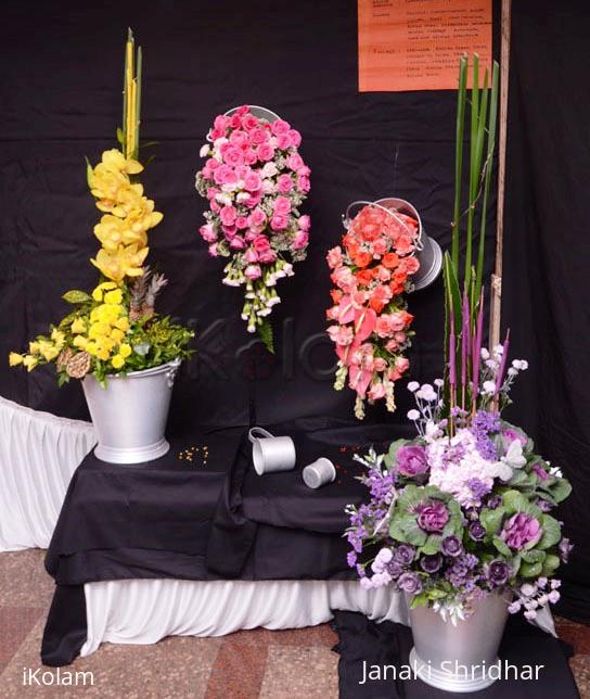 Flower arrangements - Graduation Day