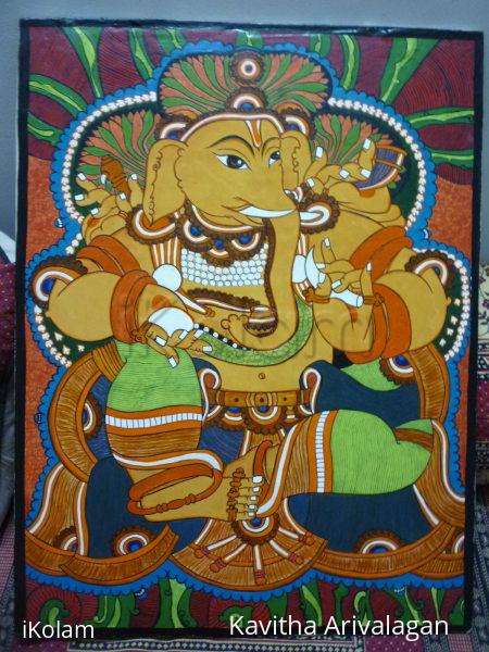 mural ganesha - 