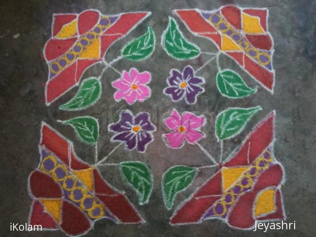 My first kolam of this season :-) - 