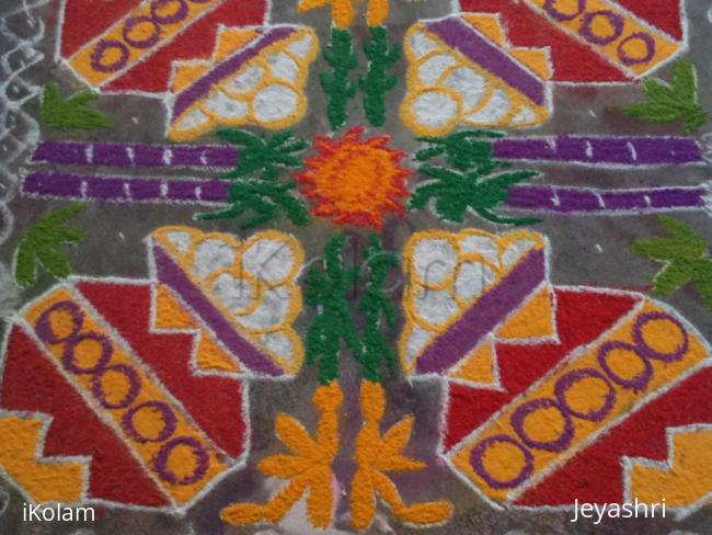 My first kolam of this season :-) - 