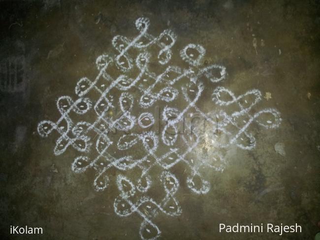 Pongal kolam  - 11-1 straight