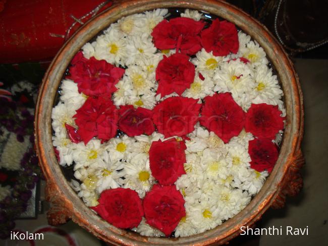 FLOWER RANGOLI - 