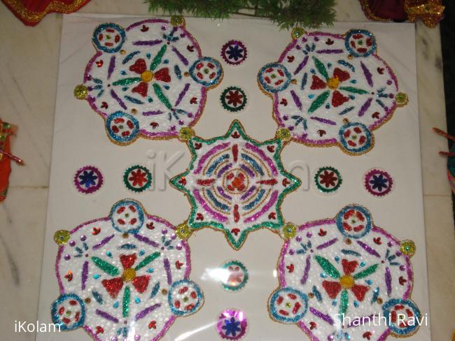 THERMOCOAL KUNDAN RANGOLI - 