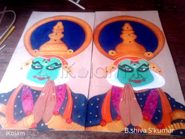 kathakali - Front office decoration