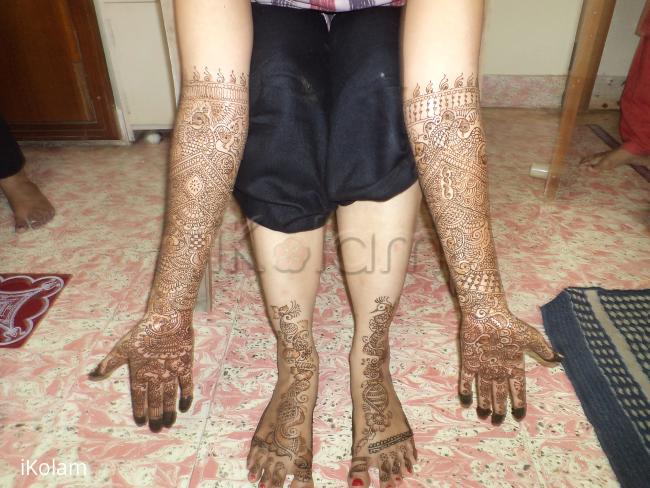 My bridal mehandi - My clients' bridal mehandi oct'12 