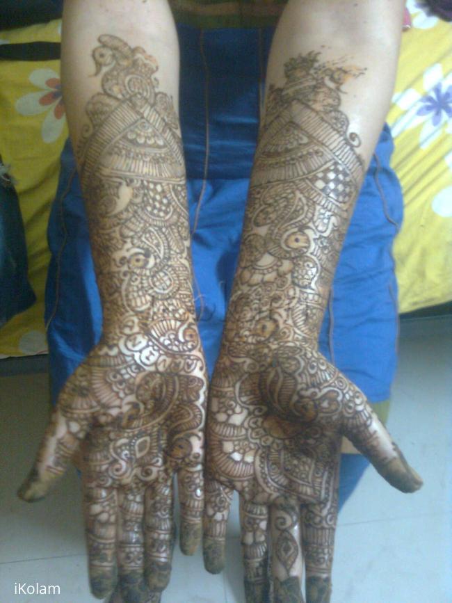 My bridal mehandi - My clients' bridal mehandi sep'12