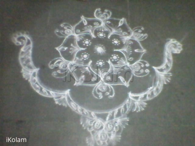 Margazhi rangoli - 