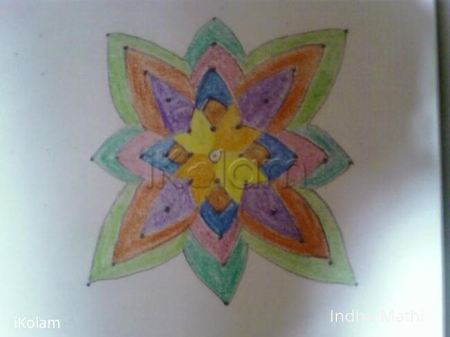 Rangoli: Flowers