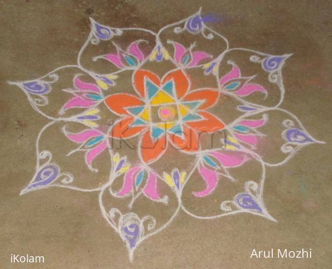 Rangoli: Kolam for wedding