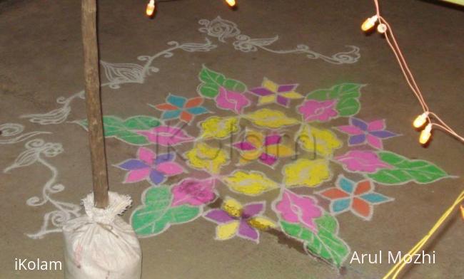 Rangoli: Kolam for wedding