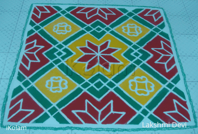 Rangoli: Ananthana gantu  rangoli