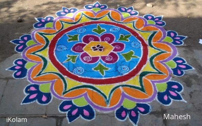 Rangoli: general kolam