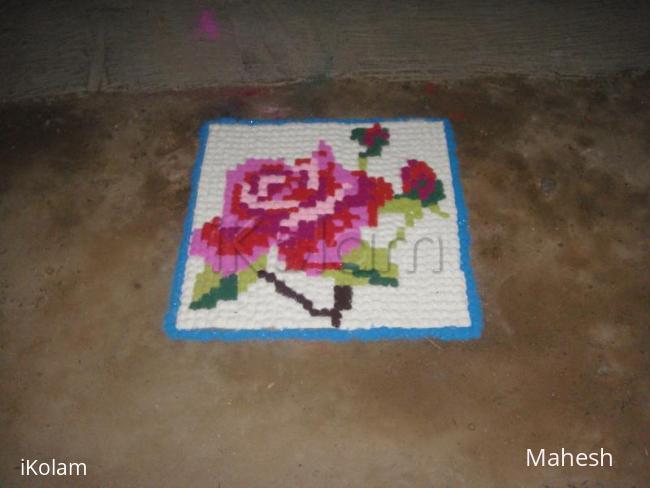 Rangoli: kumil kolam