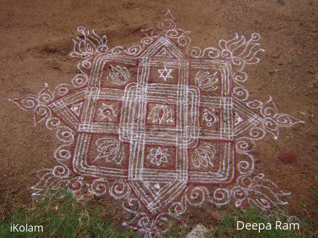 Rangoli: varalakshmi pooja special 