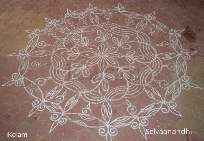 Rangoli: Free-hand