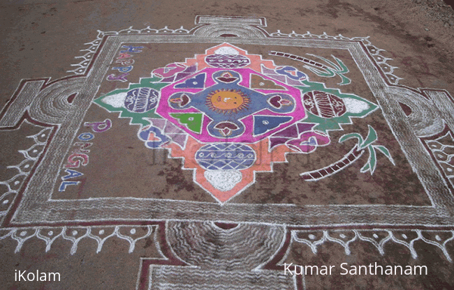 Rangoli: Happy Pongal