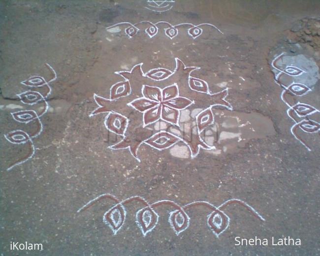 Rangoli: small kolam