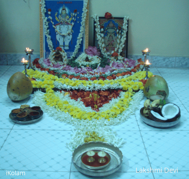 Rangoli: Kojagari - Lakshmi pooja