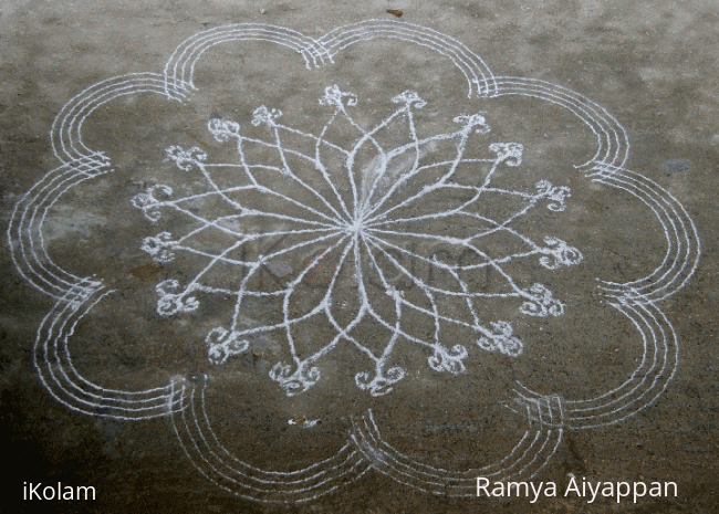 Rangoli: Kambi Kolam