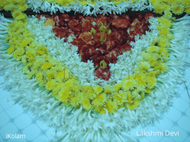 Rangoli: Kojagari - Lakshmi pooja - rangoli border