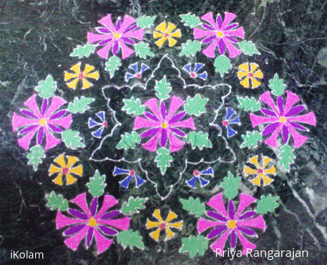 Rangoli: Kolam 3