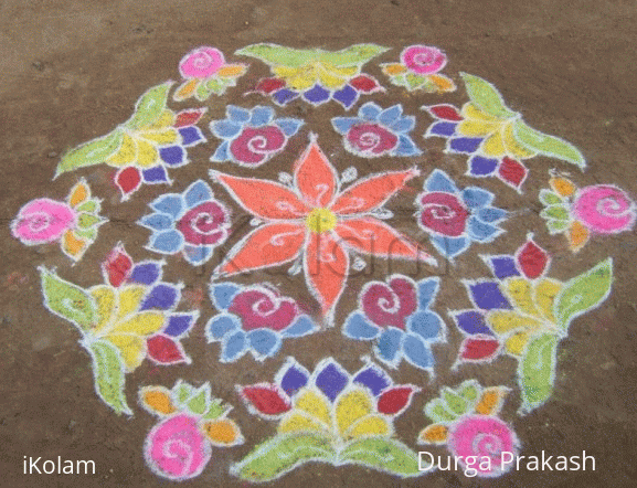 Rangoli:  kolam