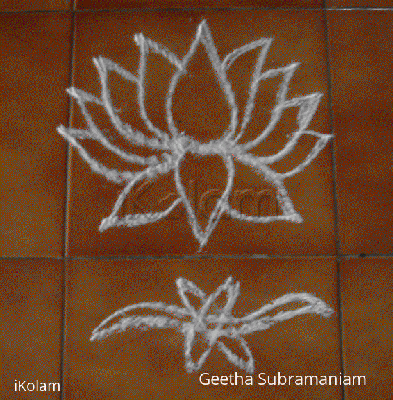 Rangoli: Lotus