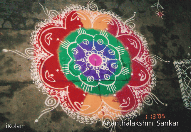 Rangoli: Maharashtrian Rangoli - 2