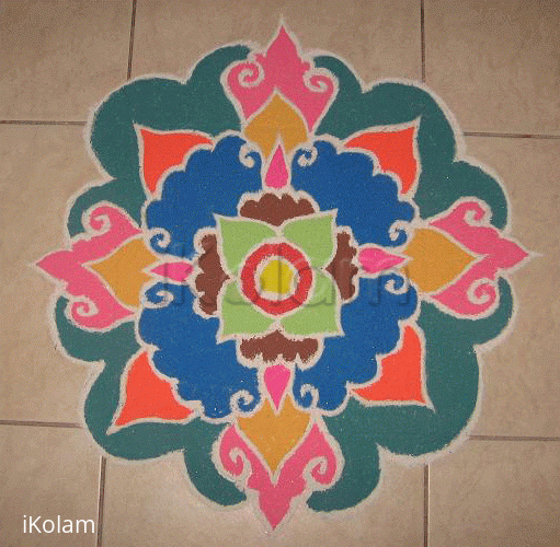 Rangoli: Medallion_Rangoli