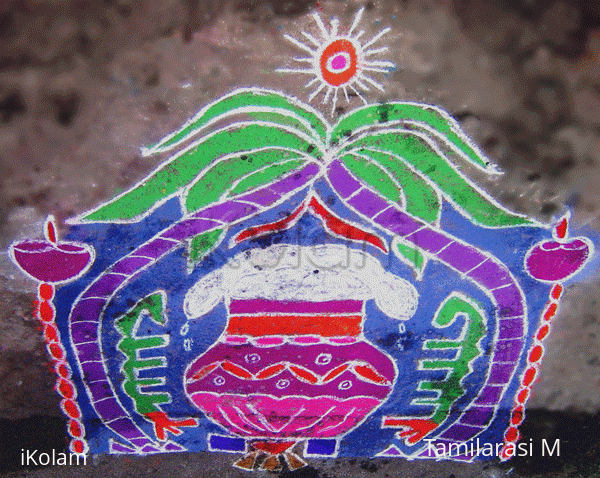 Rangoli: Pongal