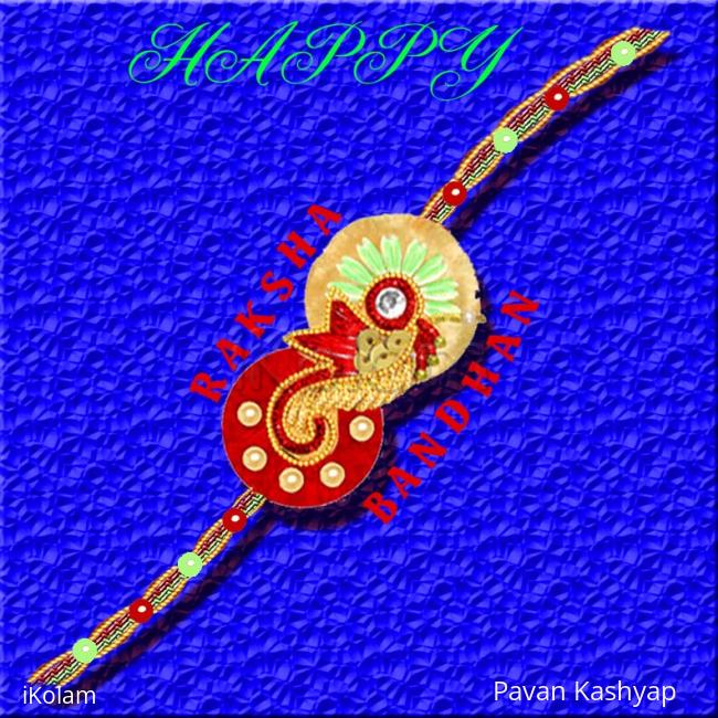 Rangoli: HAPPY RAKSHA BANDHAN