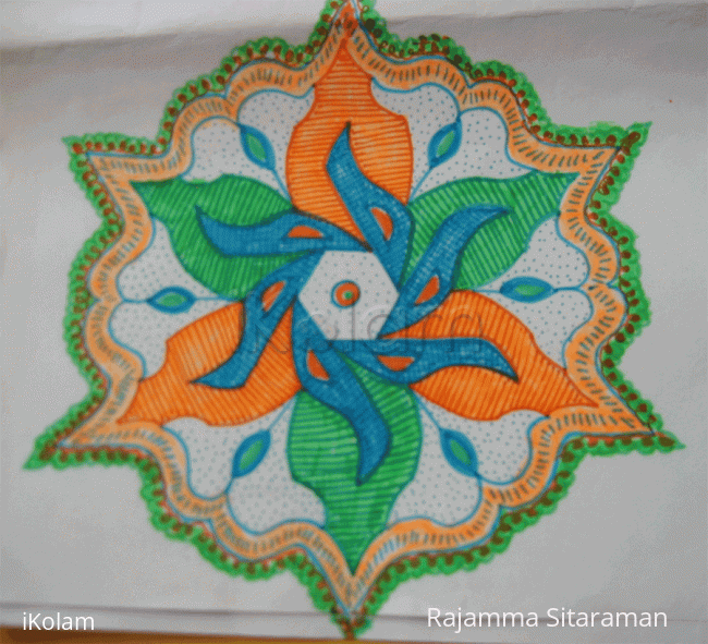 Rangoli: Rangoli kolam