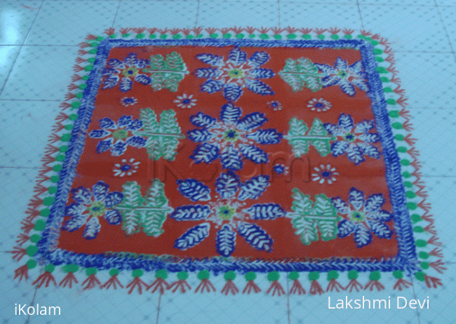 Rangoli: Rangoli rug