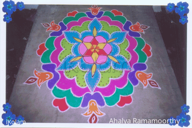 Rangoli: Ahalya's art