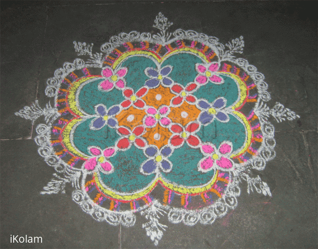 Rangoli: Christmas Rangoli