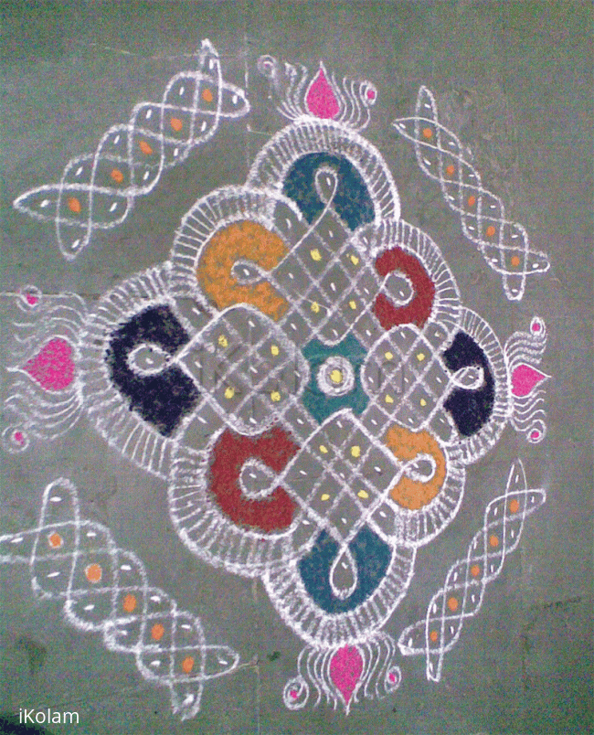 Rangoli: Margazhi dew drops Kolam contest - 2008-2009