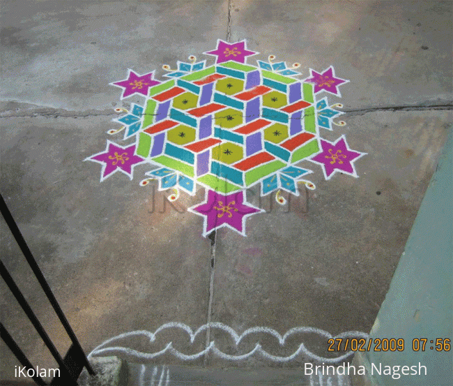 Rangoli: Star studded