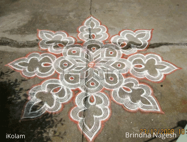 Rangoli: One of my creations