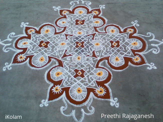 Rangoli: The Beauty of Brown!