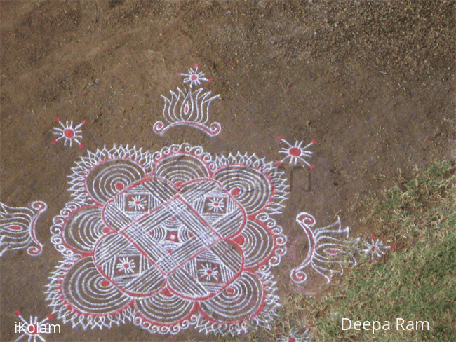 Rangoli: Surya Pongal Kolam