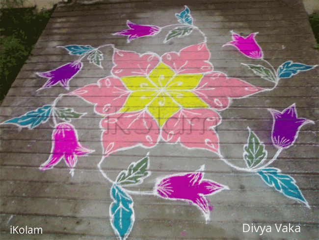 Rangoli: New year Rangoli