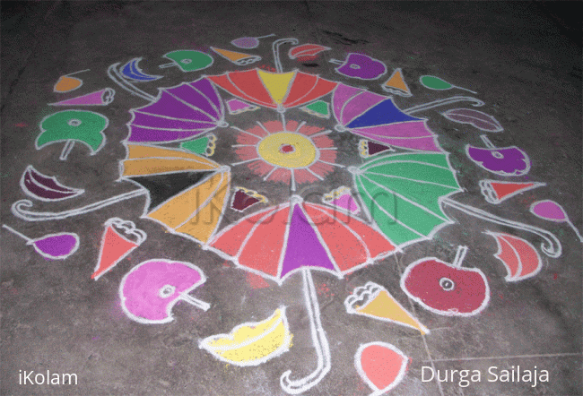 Rangoli: Margazhi dew drops Kolam contest - 2008-2009