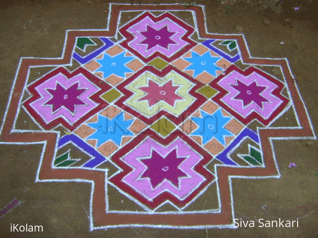 Rangoli: Dotted Kolam